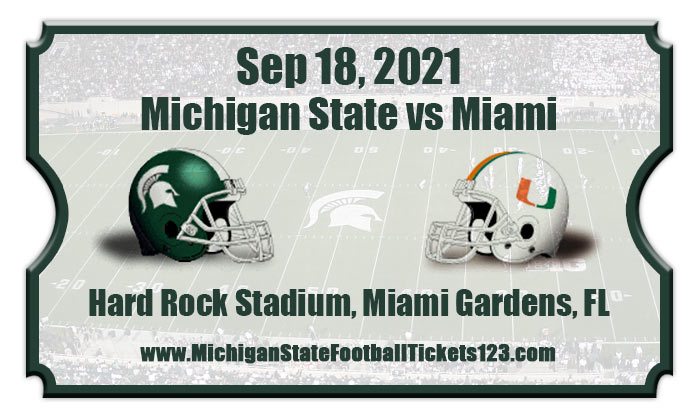 2021 Michigan State Vs Miami